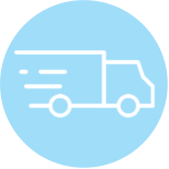 pictogram met vrachtwagen dat duidt op hoe makkelijk de automaat zich kan verplaatsen